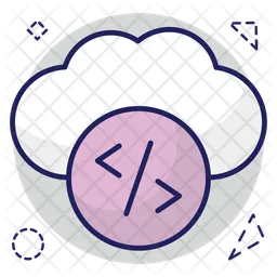 Cloud Coding  Icon