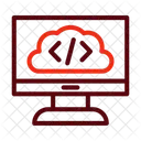 Cloud Coding  Icon