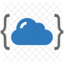 Seo Brackets Cloud Icon