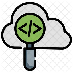 Cloud Coding  Icon