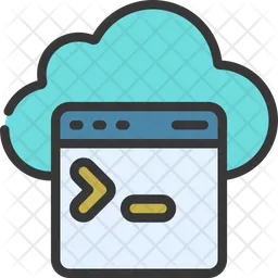 Cloud Coding  Icon