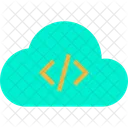 Code Cloud Computing Cloud Coding Icon
