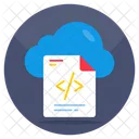 Cloud Coding  Symbol