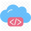 Cloud Coding Code Programming Icon
