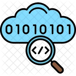 Cloud Coding  Icon