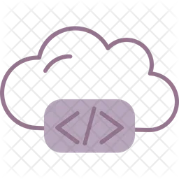 Cloud coding  Icon