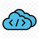Cloud Coding Cloud Computing Cloud Server Icon