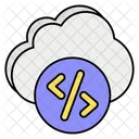 Cloud Coding Cloud Programming Coding Icon