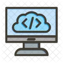 Cloud Programming Coding Cloud Icon