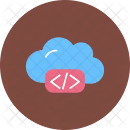 Cloud Coding  Icon