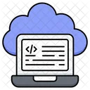 Cloud Coding  Icon