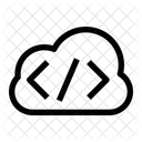 Cloud Coding Cloud Programming Coding Icon