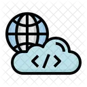 Cloud coding  Icon