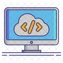 Cloud Coding  Icon