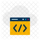 Cloud Coding  Icon