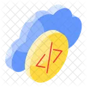 Cloud Coding  Icon