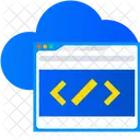 Cloud Coding Cloud Programming Coding アイコン