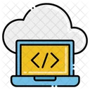 Cloud Coding Cloud Programming Cloud Computing アイコン