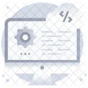 Cloud Coding  Icon