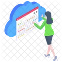 Cloud Coding  Icon