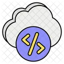 Cloud Coding Cloud Programming Coding アイコン