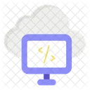 Cloud Coding  Icon