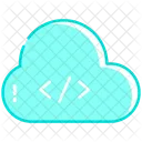 Cloud Coding Cloud Programming Coding アイコン