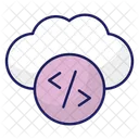 Cloud Coding Cloud Programming Cloud Development アイコン
