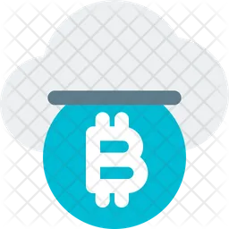 Cloud Coin Bitcoin  Icon
