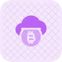 Cloud Coin Bitcoin Icon