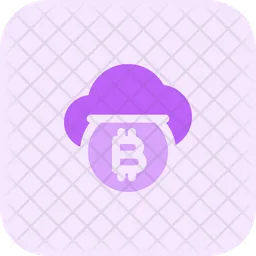 Cloud Coin Bitcoin  Icon