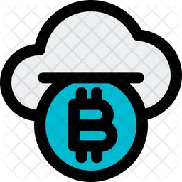 Cloud Coin Bitcoin  Icon