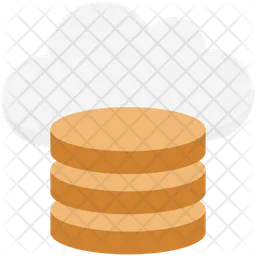 Cloud Coins  Icon