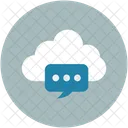 Cloud Communication Icon
