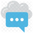 Cloud Communication Collaboration Icon