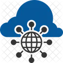 Cloud Communication Cloud Communication Network Cloud Network Icon