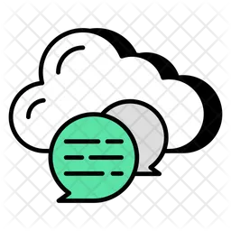 Cloud Communication  Icon