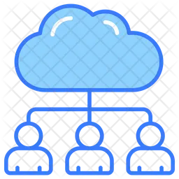 Cloud communication  Icon
