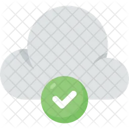 Cloud complete  Icon
