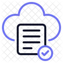 Cloud Compliance Technology Network Icon
