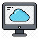 Cloud computer  Icon