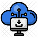 Cloud Computer Computer Download Icon