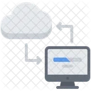 Cloud Computer Network Cloud Network Cloud Icon