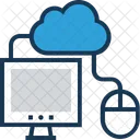 Cloud Computing Mouse Icon