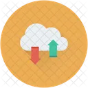 Cloud Uploading Data Icon