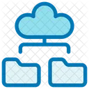 Cloud Computing Folder Cloud Icon