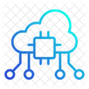 Cloud Computing Cloud Services Data Storage Symbol