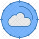 Cloud Computing Data Cloud Icon