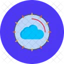 Cloud Computing Data Cloud Icon