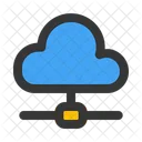 Cloud Computing Data Storage Icon